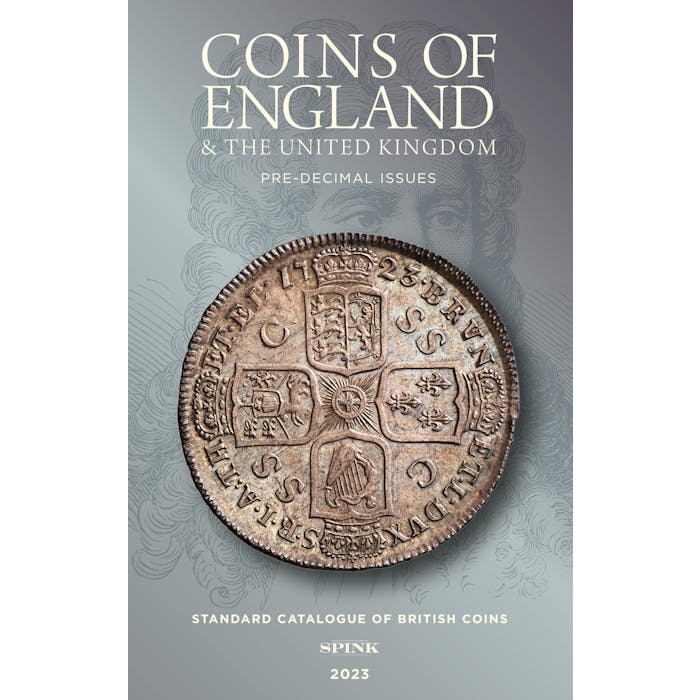 Spink Pre-Decimal front cover only.jpg Coins of England 2023 Both Volumes POST FREE - Token Publishing Shop